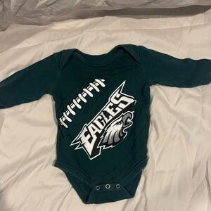 NFL Eagles Dark Green Kids Bodysuit